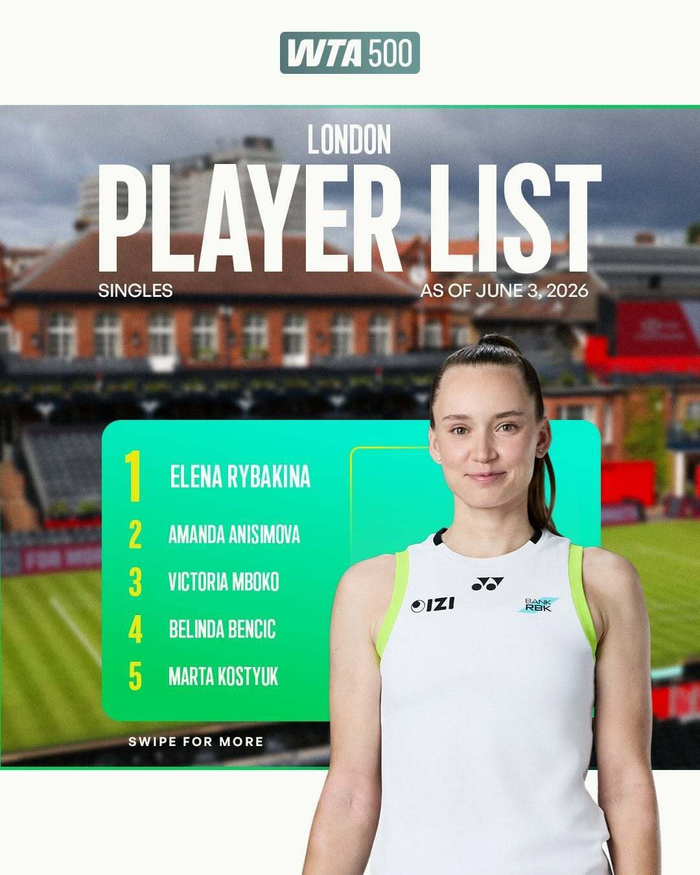 开云下载-郑钦文以17号种子身份出战伦敦草地赛|伦敦500赛|WTA|女王俱乐部|莱巴金娜|国际女子网球协会_新浪体育_新浪新闻